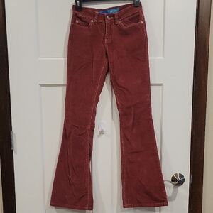 Vintage dELiA*s Rust Corduroy Flare Pants
